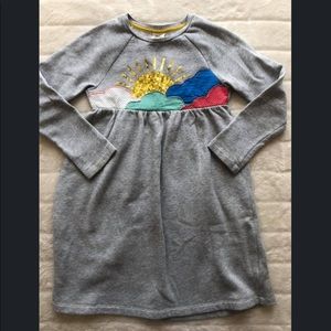 Mini Boden girl sweater dress